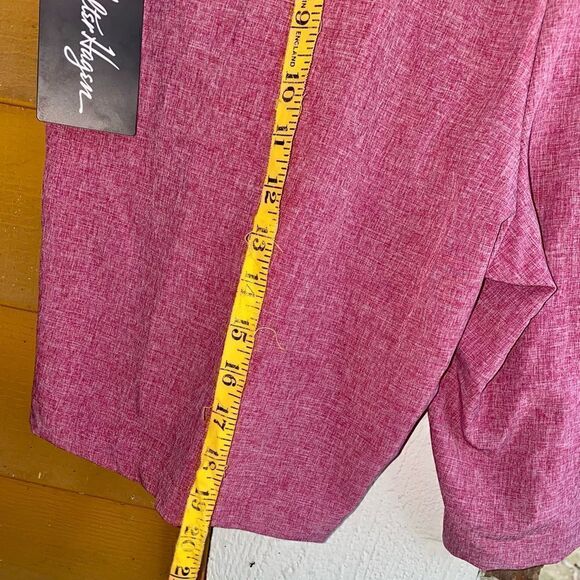 Walter Hagen Men's Size 32 Perfect 11 Majors 10" Golf Shorts (Berry Bloom) $70 - Picture 9 of 9